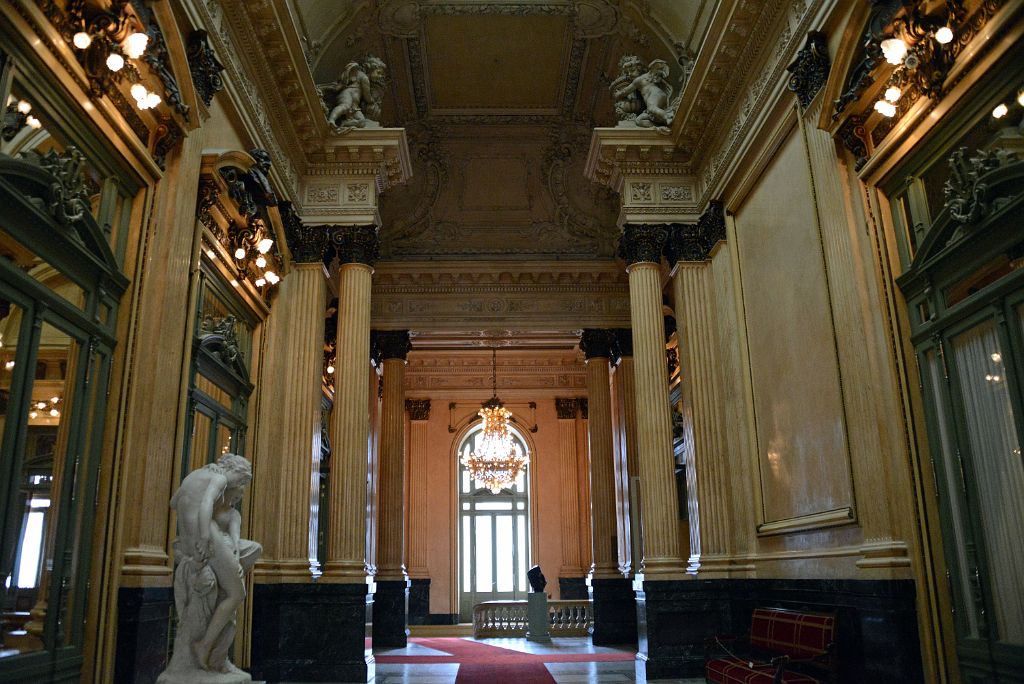 22 Salon de Bustos Hall Of Busts On The Second Floor With The Secret Statue Teatro Colon Buenos Aires